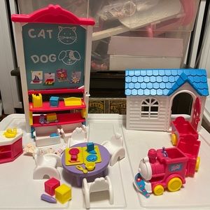 Rare Vtg. 1997 Barbie Kelly Nursery School Playset Preowned, Pristine Condition
